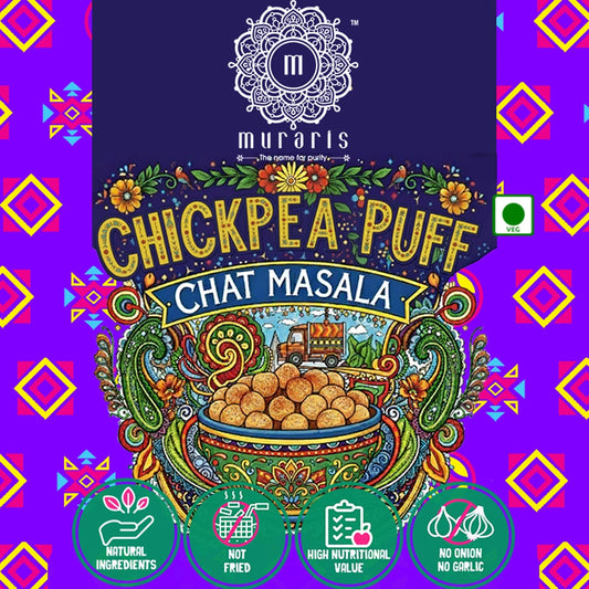 Chickpea Puff Chat Masala