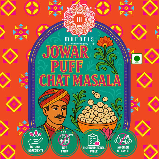 Jowar Puff Chat Masala